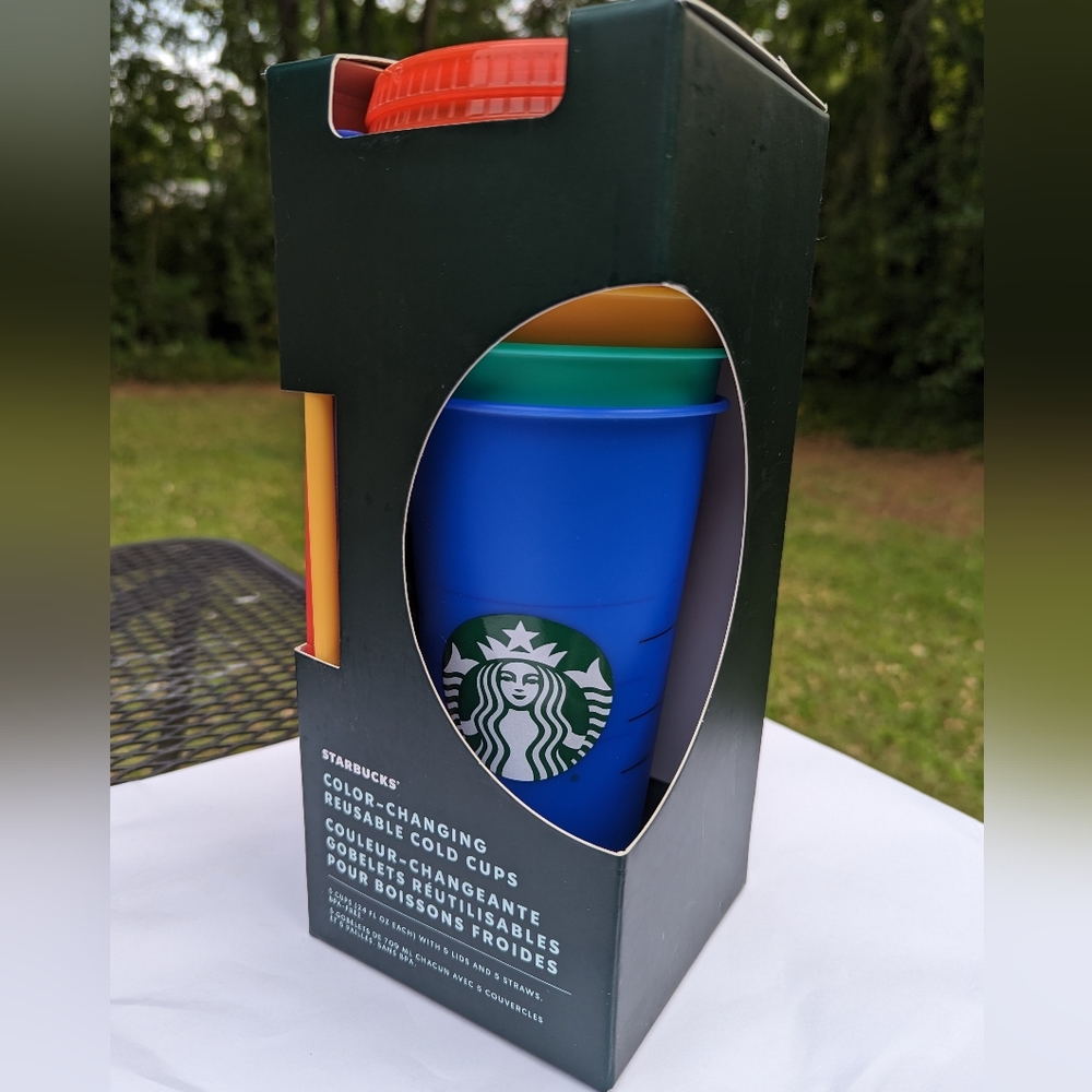 Starbucks Color Changing Reusable Cold Cups